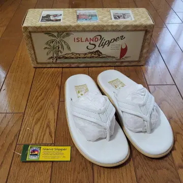 Island Slipper 아일랜드 슬리퍼 화이트 샌들
