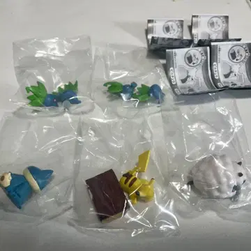 포켓몬 모두의 카비곤 가챠가챠 5종 세트