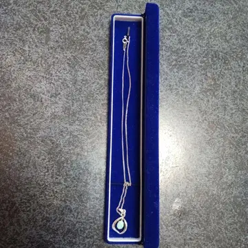 오팔 펜던트 실버 목걸이