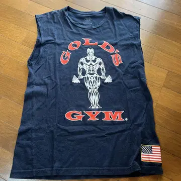 GOLD'S GYM 탱크탑 M US 빈티지 레어템