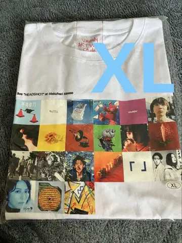 Vaundy headshot Cover Art 티셔츠 XL 사이즈 화이트