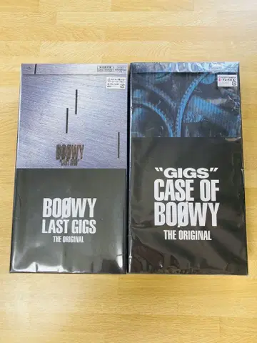 LAST GIGS CASE OF BOOWY THE ORIGINAL BOX