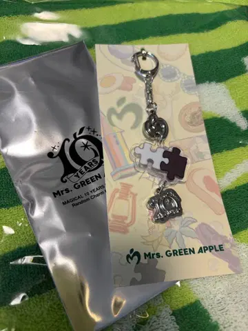 Mrs. GREEN APPLE 팝업 랜덤 참 키링