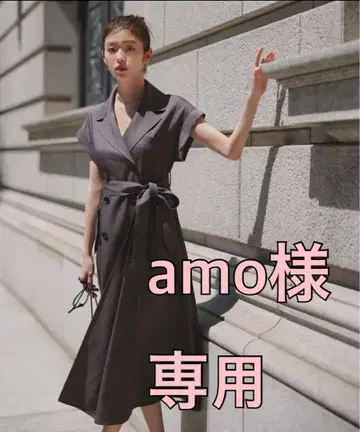 [내추럴 뷰티 베이직] 2025 ss 벨티드 트렌치 원피스 M
