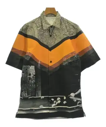 DRIES VAN NOTEN 남성용 캐주얼 셔츠