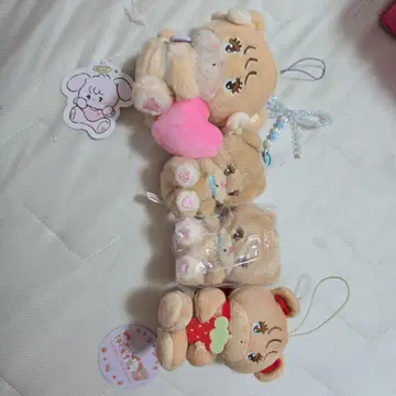 [가격 인하] mikko characters 라떼 봉제 인형 4세트