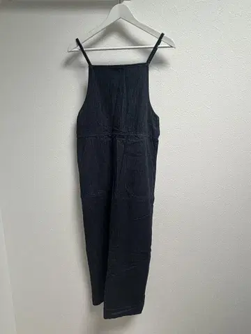 센스 오브 플레이스 별주 lee 데님 멜빵 스커트