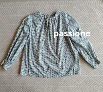 PASSIONE 파시오네 리버티 태너론 블라우스 로브 38