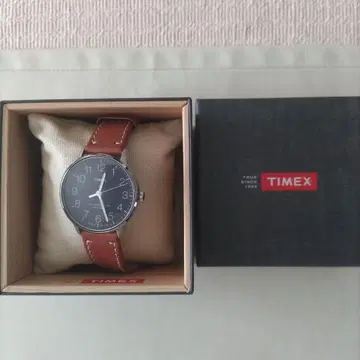 TIMEX 아날로그 쿼츠 손목시계 블랙 새상품급