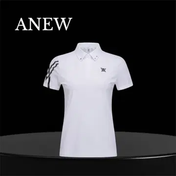 새상품 택 포함 S 사이즈 ANEW 여성용 피케 셔츠 화이트