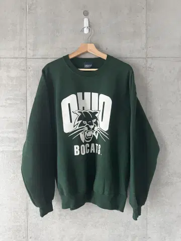 Ohio Bobcats 스웨트 셔츠 XL 다크 그린