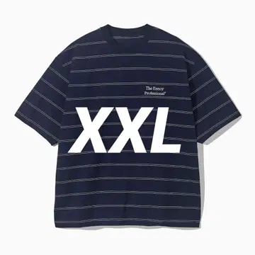 PANEL BORDER S/S T-SHIRT (NAVY)