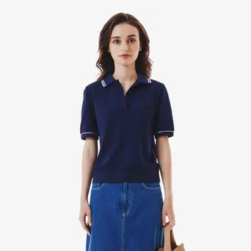 LACOSTE 스키퍼넥 폴로셔츠