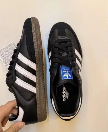 Samba OG 블랙 & 화이트 레트로 스포츠 캐주얼 슈즈