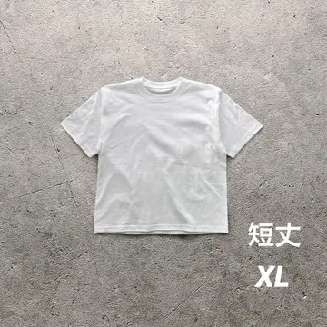 숏 기장 티셔츠 US 스트릿 archive 컴팩트 화이트 T XL