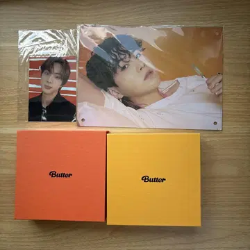 BTS Butter CD Peaches 버전 특전 포함
