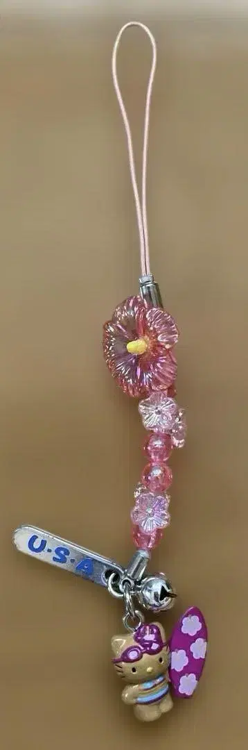 지역 한정 키티 하와이 한정 서핑 스트랩