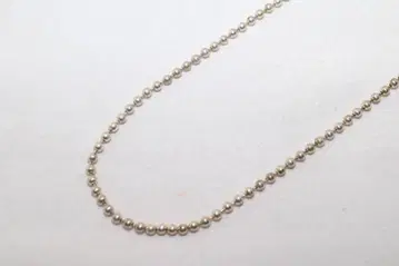 실버 925 볼 체인 목걸이 약 56cm