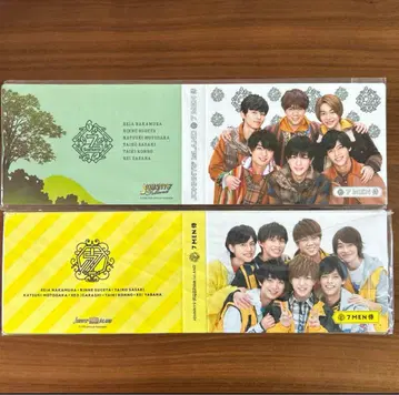 7 MEN 사무라이 쟈니즈 아일랜드 포토 앨범 2권 세트