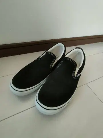 VANS 블랙 슬립온