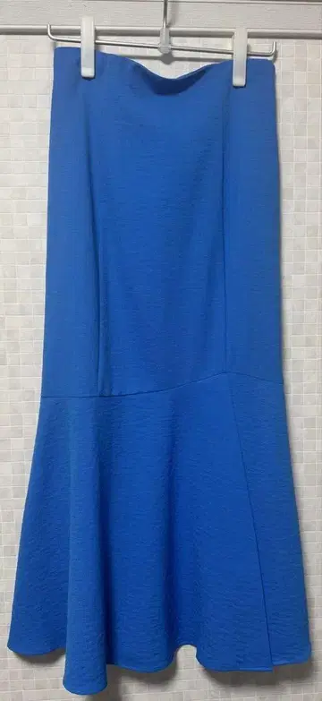 LOUNIE 롱 스커트 블루 40