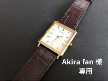 [ 작동품 ] SEIKO 골드 스퀘어 시계