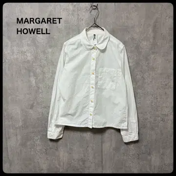 MARGARET HOWELL 셔츠 블라우스 상의 화이트