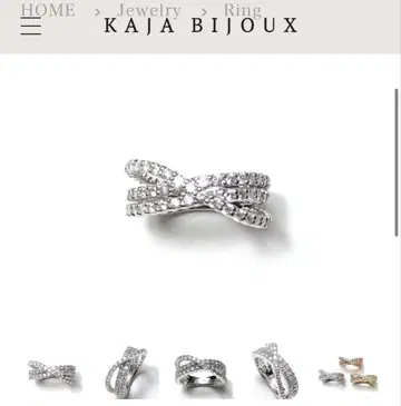 kaja bijoux Wave ring WG 반지