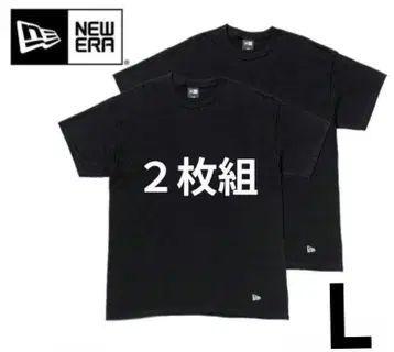 NEW ERA 뉴에라 반팔 2-Pack Tee 블랙