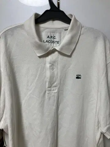 A.P.C.(아페쎄) x LACOSTE(라코스테) W 네임 피케 셔츠