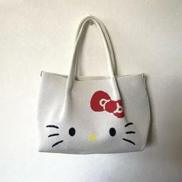 [새상품급] ROOTOTE 루트 헬로키티 콜라보 토트백