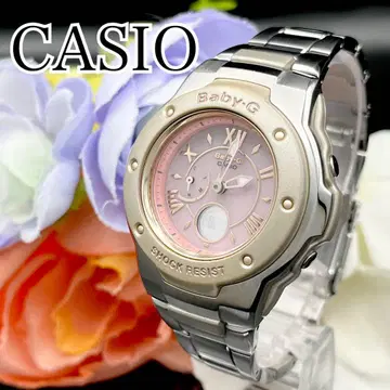 작동 손목시계 CASIO Baby-G 카시오 여성용 핑크 I02