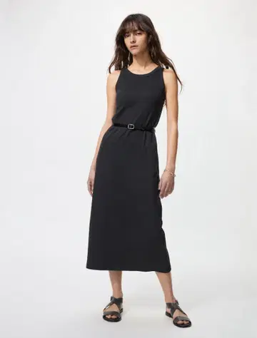 UNIQLO 리브 브라 원피스 블랙 M