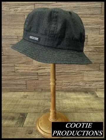 G1 새상품급 쿠티 Ripstop Bell Bucket Hat 블랙 L