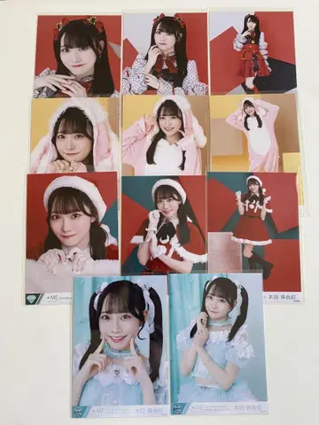혼다 미유키 브로마이드 컴프 x 3, 세미 x 1 묶음 판매