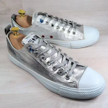컨버스 27.0cm 실버 스니커즈 텍스타일 레어 눈에 띔