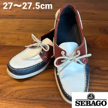 SEBAGO 데크 슈즈 27~27.5cm 트리콜로