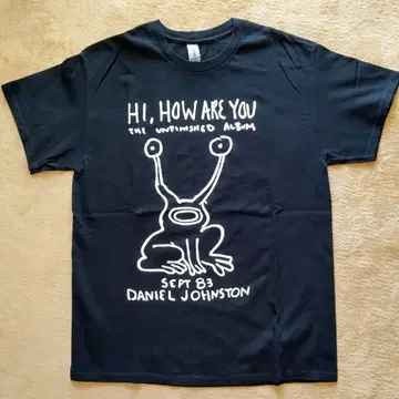 DANIEL JOHNSTON 다니엘 존스턴 티셔츠 M 사이즈