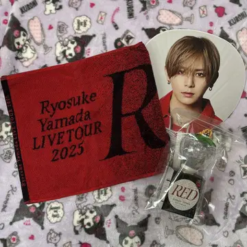 덤 증정 야마다 료스케 LIVE TOUR 2025 RED 굿즈 세트