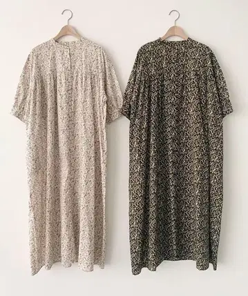 사만사 모스모스 접촉 냉감 셔츠 원피스