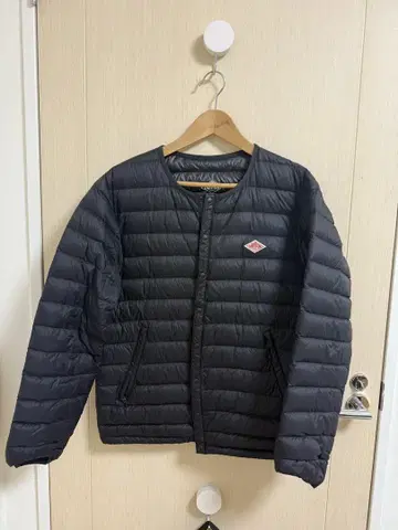 블랙 다운 자켓 44