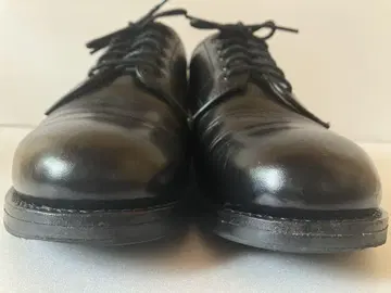 Wheel Robe PLAIN TOE DERBY BLACK 7D