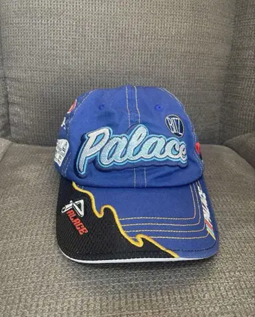 PALACE 캡 TEAM RACING 6-PANEL BULUE