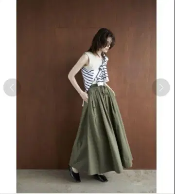 CLANE 2WAY volume military skirt