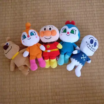 호빵맨 봉제인형 세트