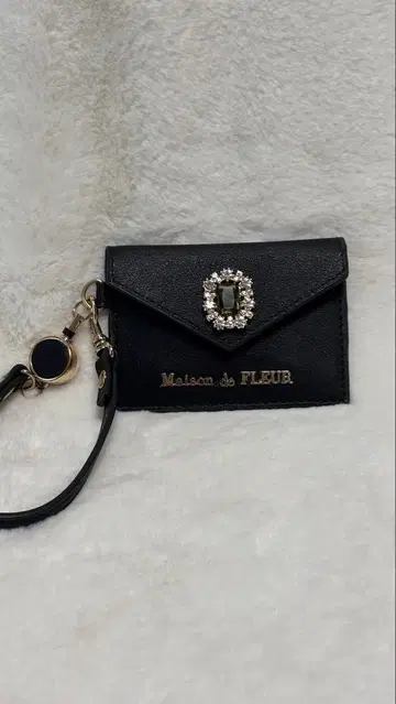 Maison de FLEUR 패스 케이스 블랙
