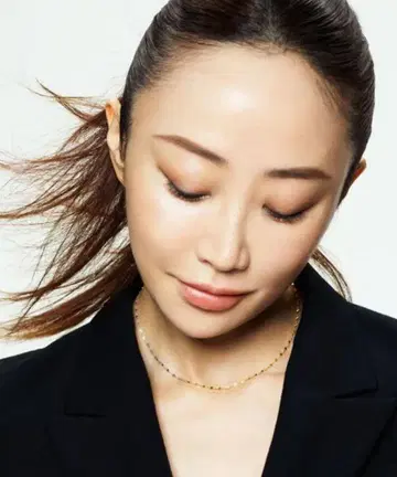 칸자키 메구미 르봉봉 다이아몬드 컷 더블 목걸이