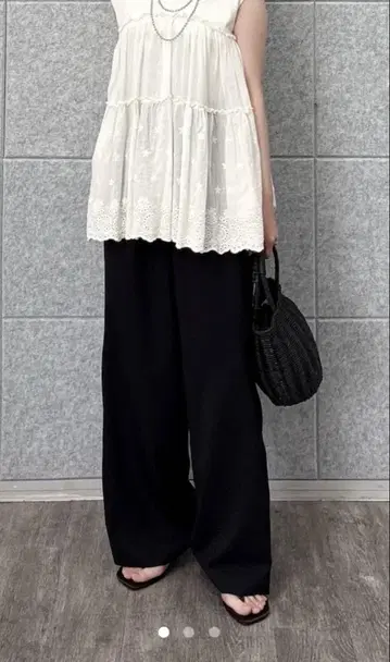 린넨 라이크 이지 팬츠