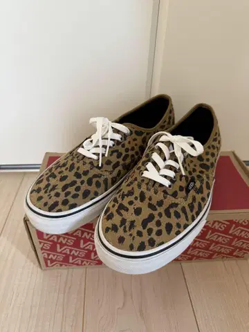 VANS 어센틱 레오파드