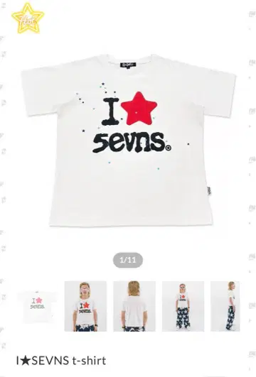 I SEVNS t-shirt / who28 / sevns L 사이즈